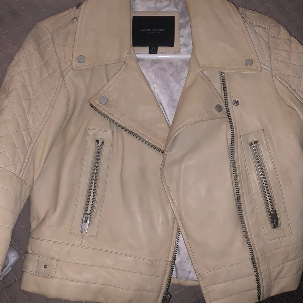 Marc New York genuine leather jacket